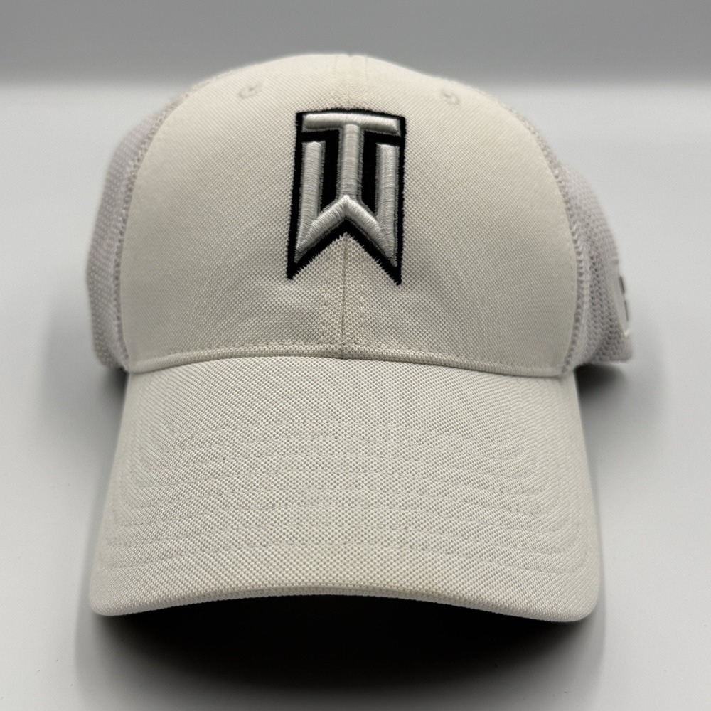 Nike Tiger Woods TW RZN VRS Golf Hat Flexfit Trucker‎ Mesh Y2K